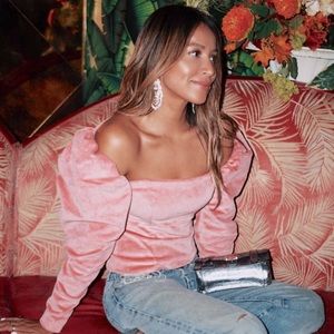 LPA Bustier Corduroy Top Size XXS